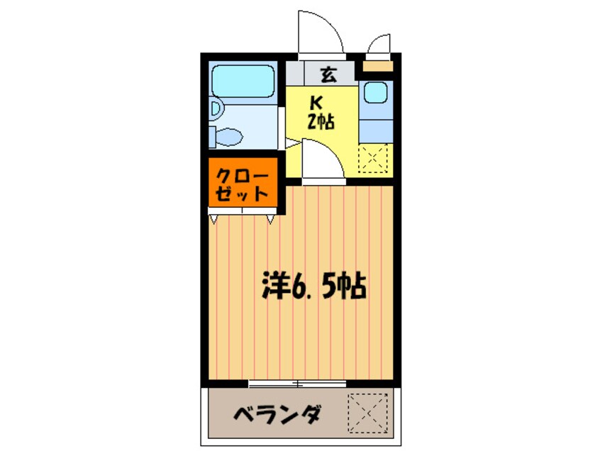 間取図 森ﾏﾝｼｮﾝⅤ