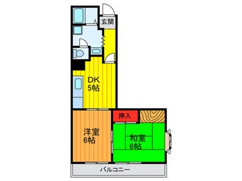 間取図 マンション弥生