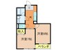 プロスペリテイミヤビ 2Kの間取り