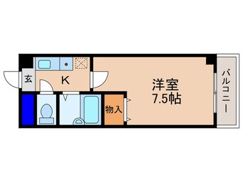 間取図 パルシティ－大津