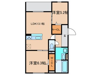 間取図 シーグレース浜甲子園