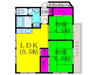 間取図 別所ハイツ