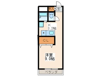 間取図 アルテハイム東大阪Ⅱ