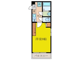 間取図 フラッティ大和