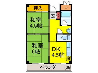 間取図 ラビアンヌエスポワ－ル