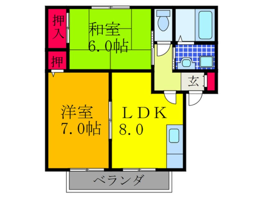 間取図 サニ－コ－ト