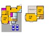 金岡町荒木貸家 3LDKの間取り