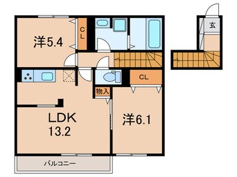 間取図 ソリッソ大久保町西嶋