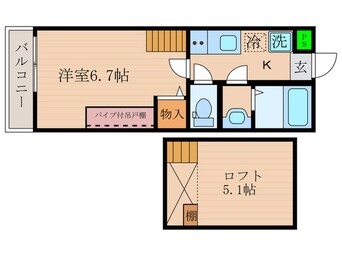 間取図 ロフティ大和