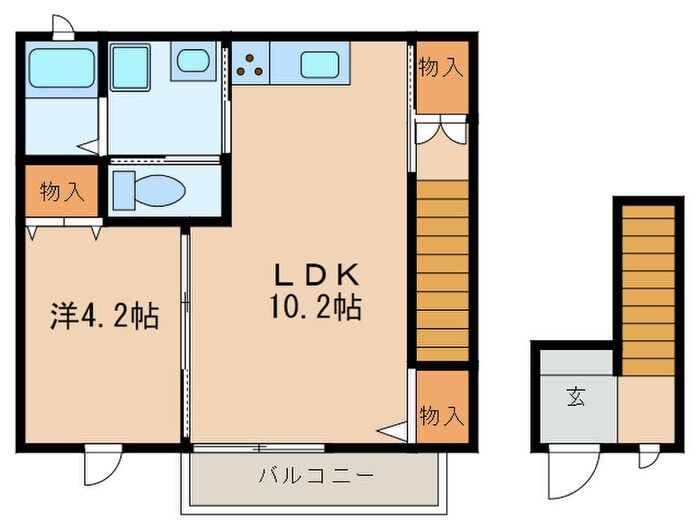 間取り図 クレール