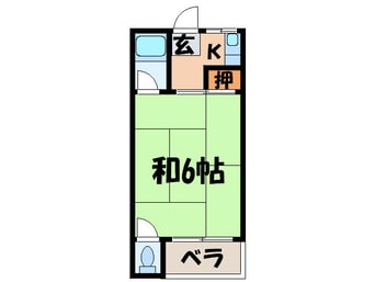 間取図 北白川ハイツ