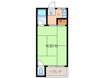 間取図 北白川ハイツ