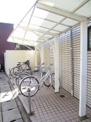 駐輪場 北白川ハイツ