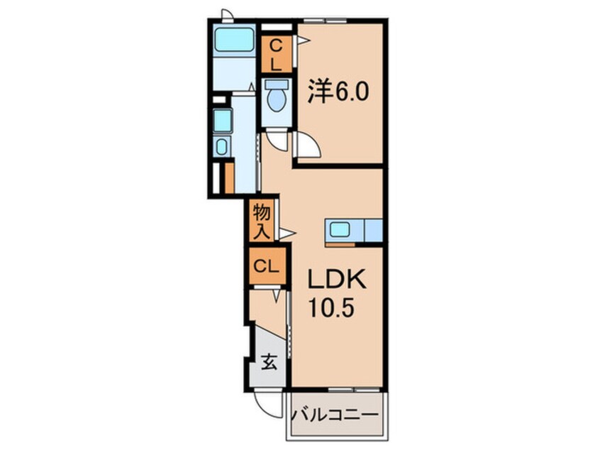 間取図 サニ－　レジデンス