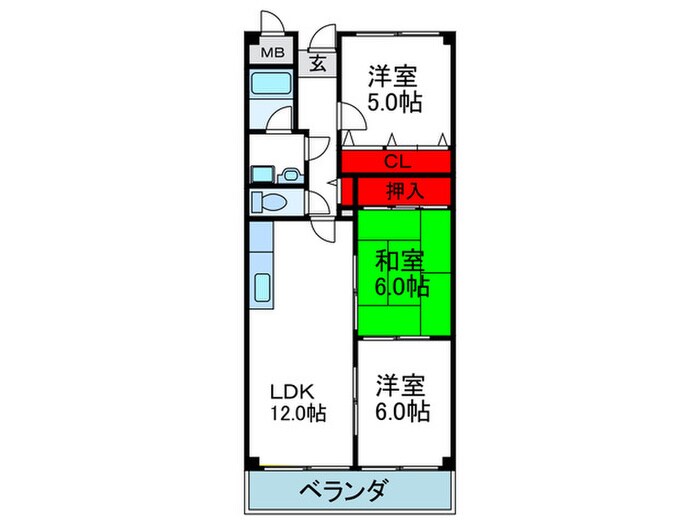 間取り図 サングリュックコート