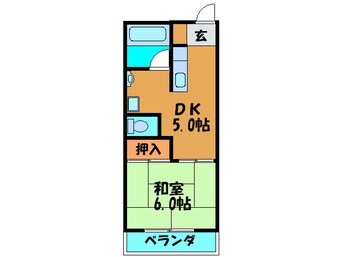 間取図 ハイツ１