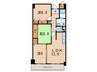 グレース門戸荘 3LDKの間取り