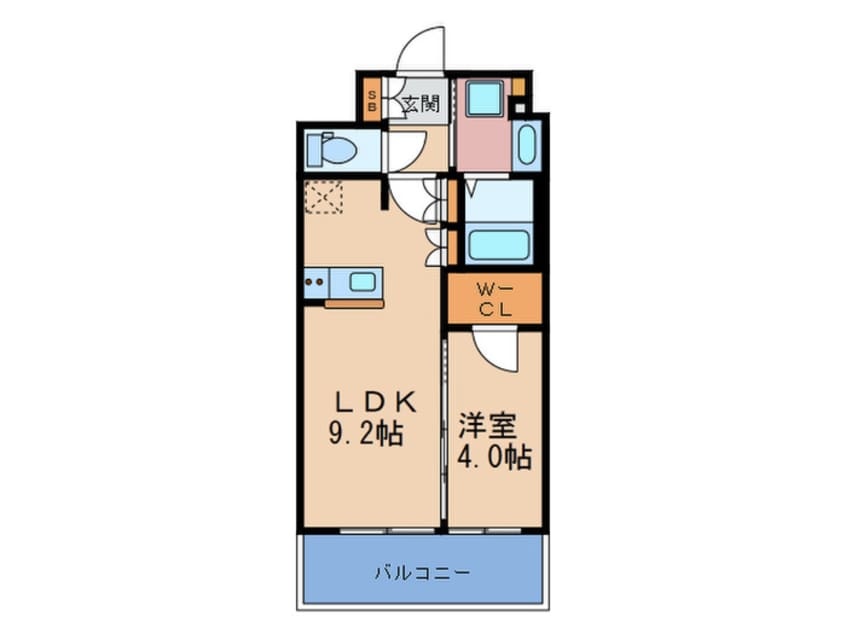 間取図 BPRレジデンス新梅田