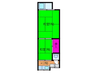 間取図 イーストテラス