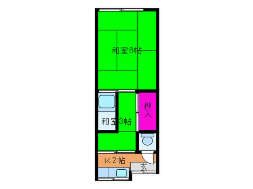 間取図 イーストテラス