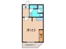 メゾン堀池 1Rの間取り