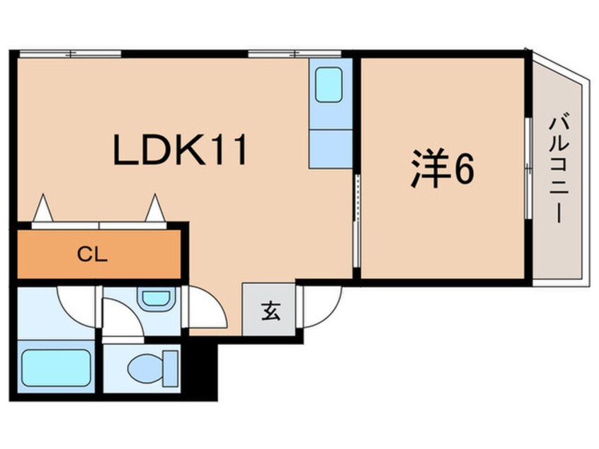間取図 メゾン堀池