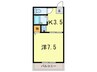 ソレイユ 1Kの間取り
