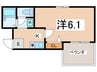JUNWAマンション 1Kの間取り
