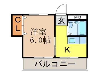 間取図 ハイツ北川