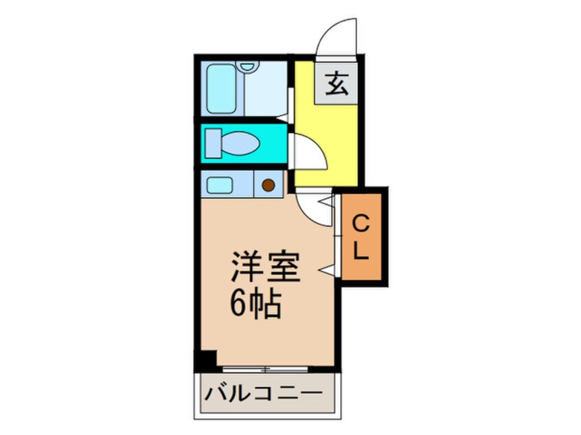 間取図 ハイツ北川