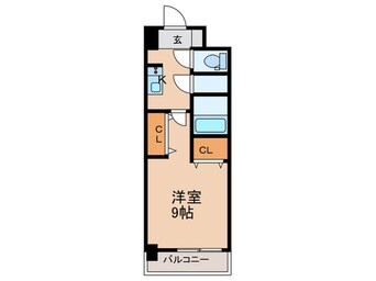 間取図 GLUCK MAISON S-SAKAI　ⅩⅥ