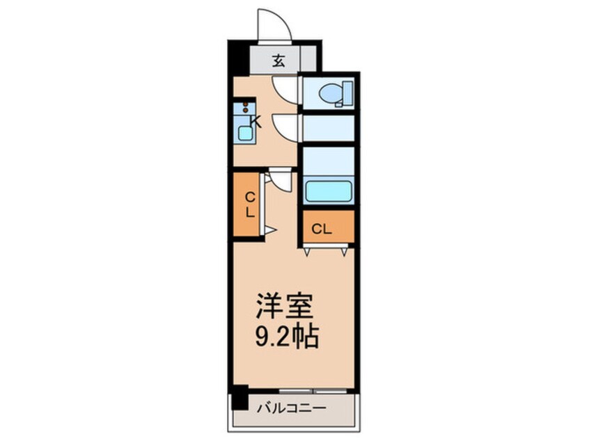 間取図 GLUCK MAISON S-SAKAI　ⅩⅥ