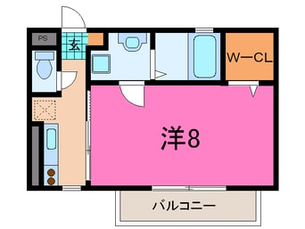 間取図 グランシャリオ貴崎Ⅱ