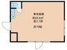 ハイツ立木 1Rの間取り