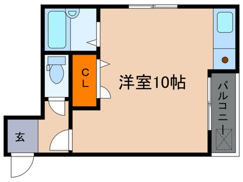 間取図 ハイツ立木