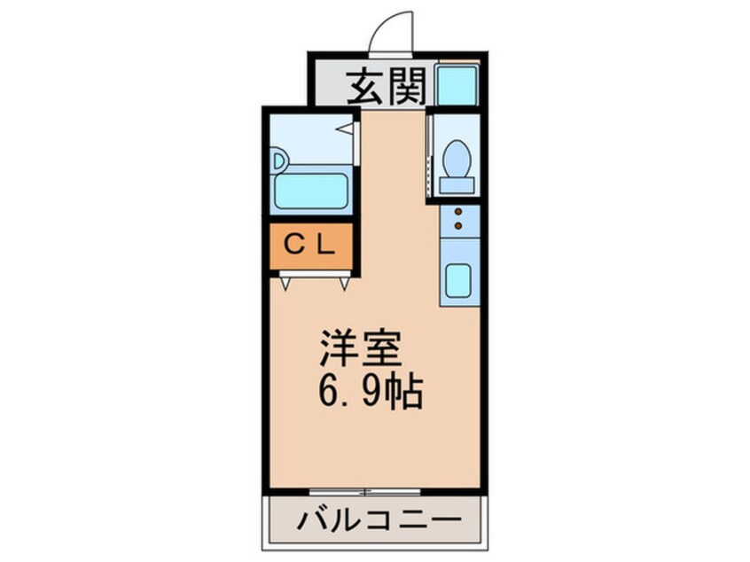 間取図 シエテ矢田