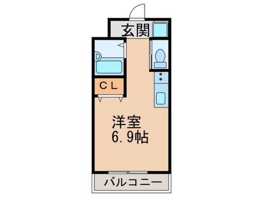 間取図 シエテ矢田