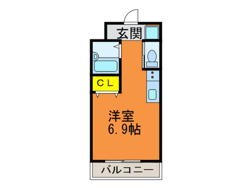 間取図 シエテ矢田