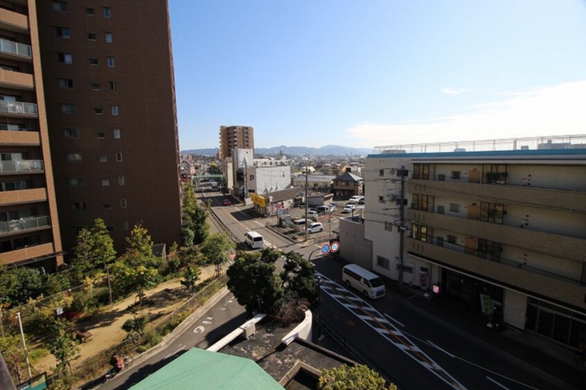 室内からの展望 レコルト香里