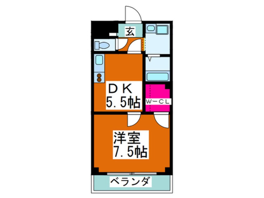 間取図 アンプル－ルフェ－ルREALIFE