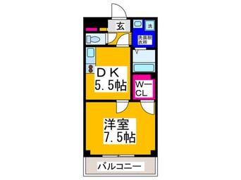 間取図 アンプル－ルフェ－ルREALIFE