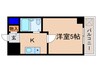 アセンティアびわこ 1Kの間取り