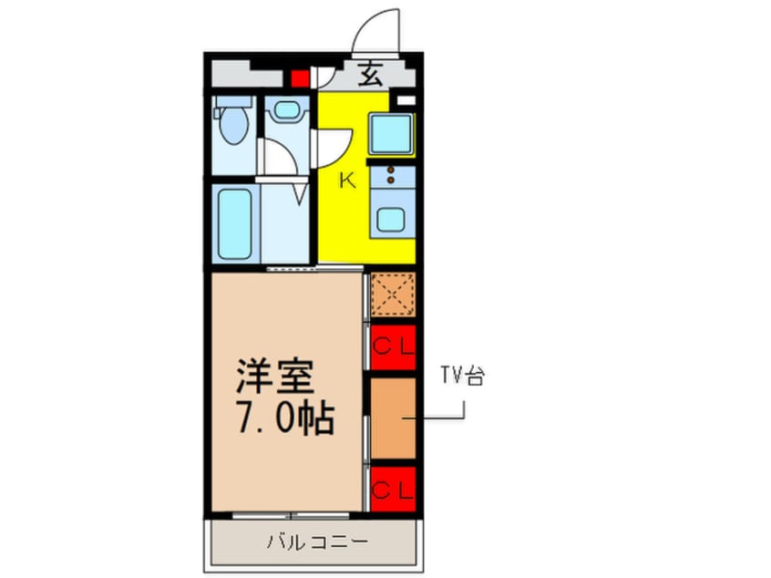 間取図 HARU緑地公園