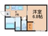 天進ビル 1Kの間取り