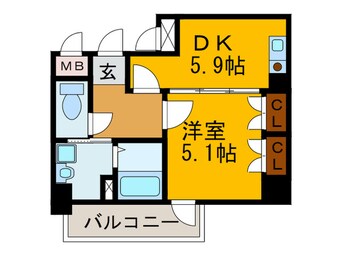 間取図 メゾン・ル・ボヌ－ル