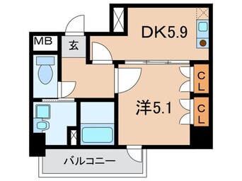 間取図 メゾン・ル・ボヌ－ル