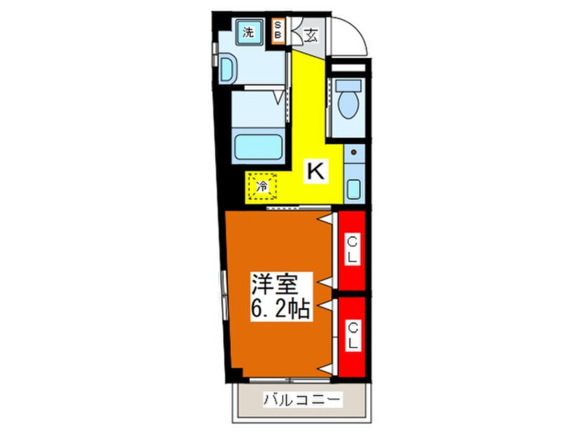 間取図 ＳＡＩＳＩＲ希