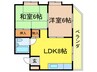 ドルミ　グランリオ 2LDKの間取り