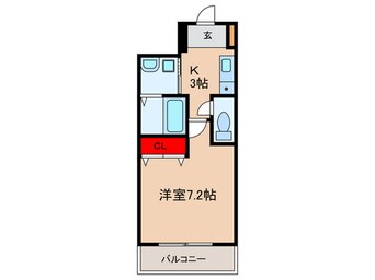 間取図 フジパレス今津中Ⅲ番館