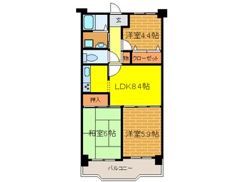 間取図 シェモア平野